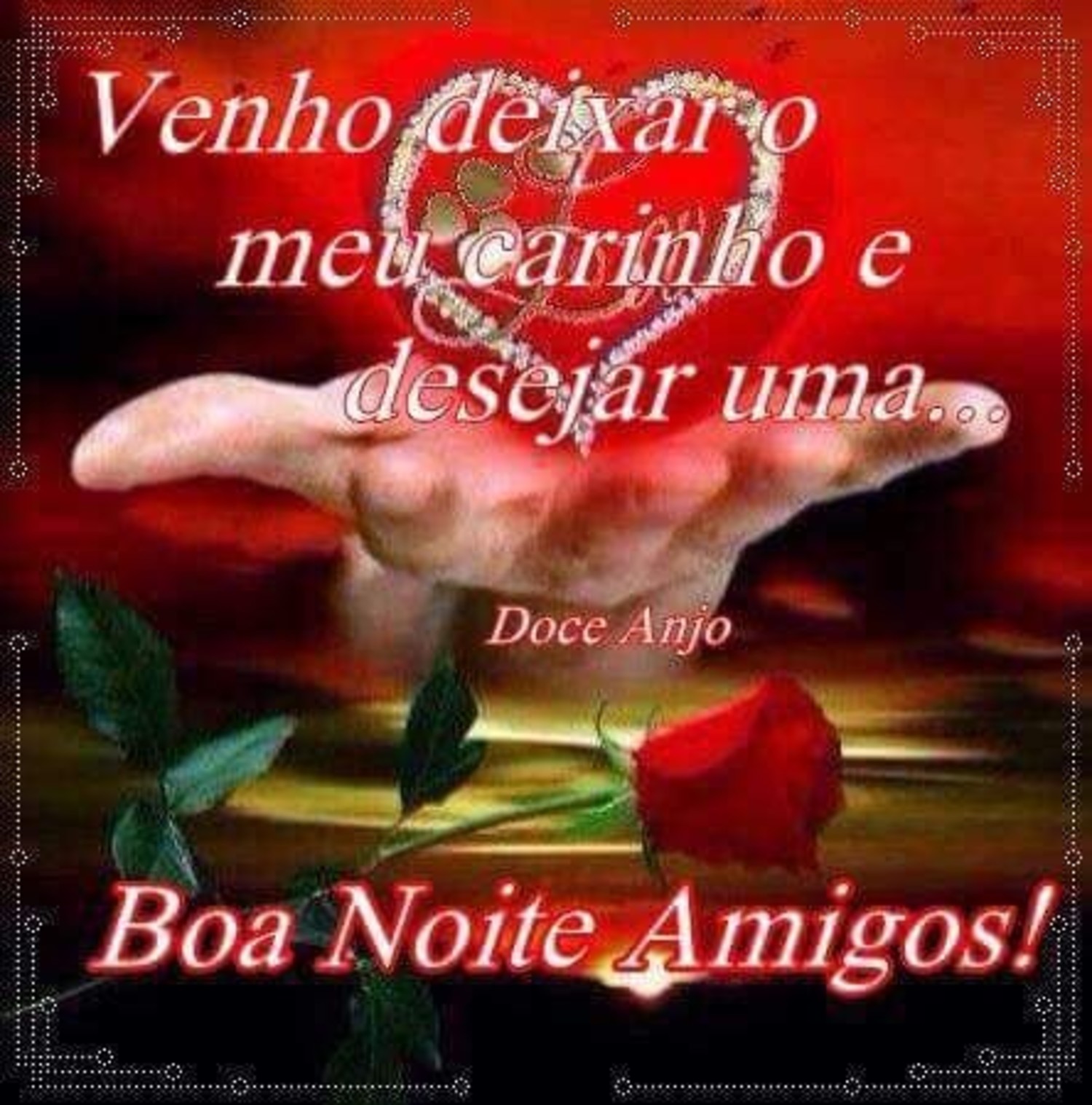 Boa Noite amigos mensagens lindas 381