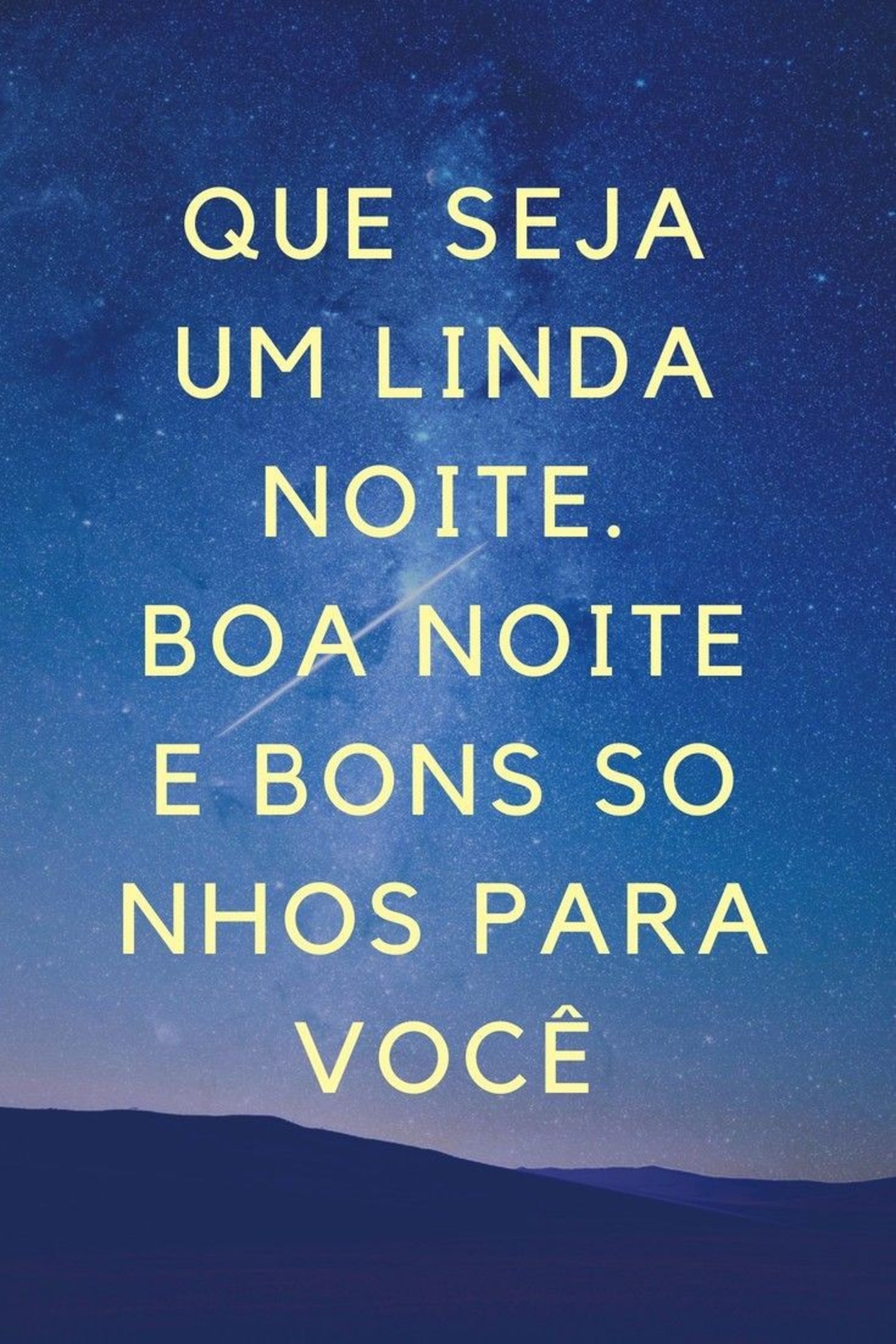 Boa Noite frases lindas 46