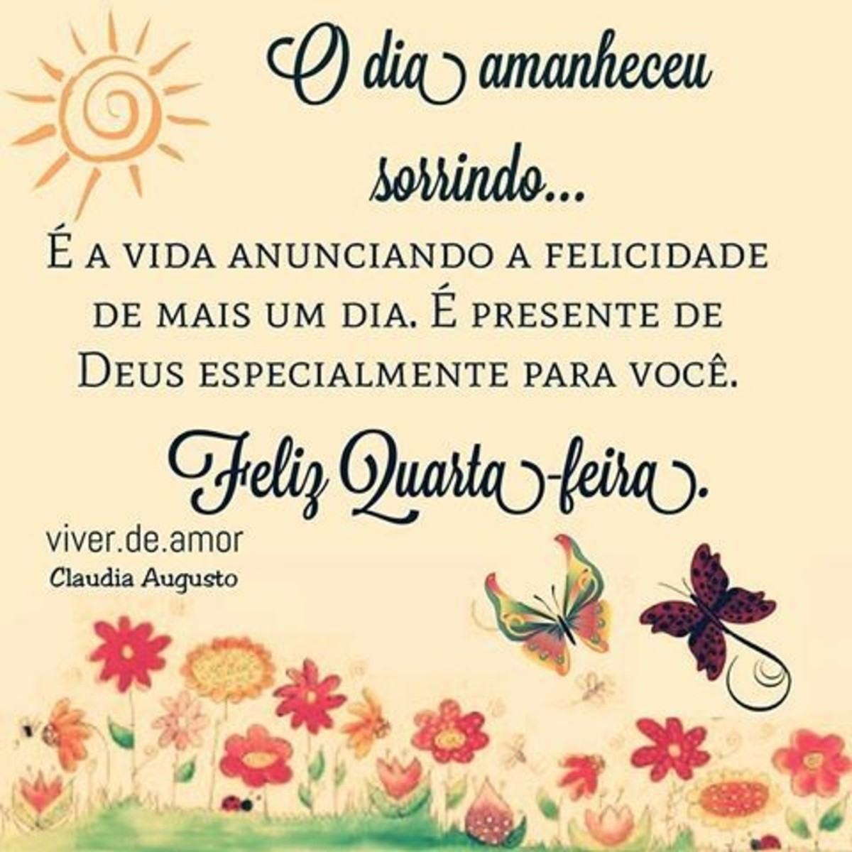 Bom Dia Feliz Quarta-Feira 207