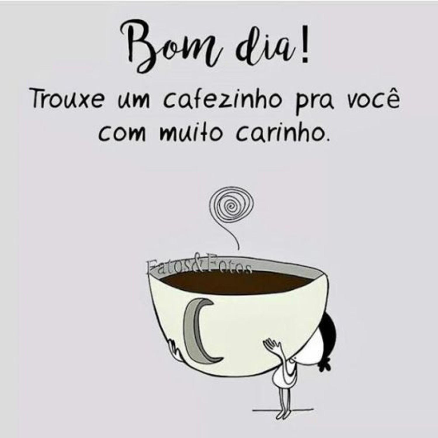 Bom Dia com café mensagens lindas 287