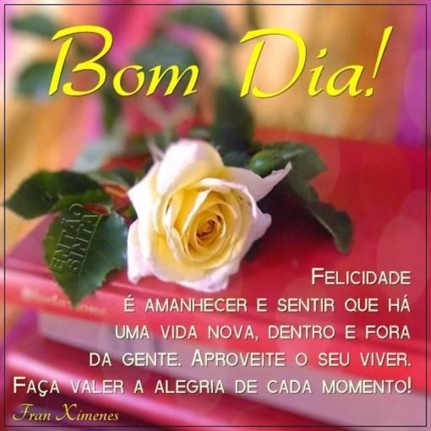 Bom Dia com flores 129