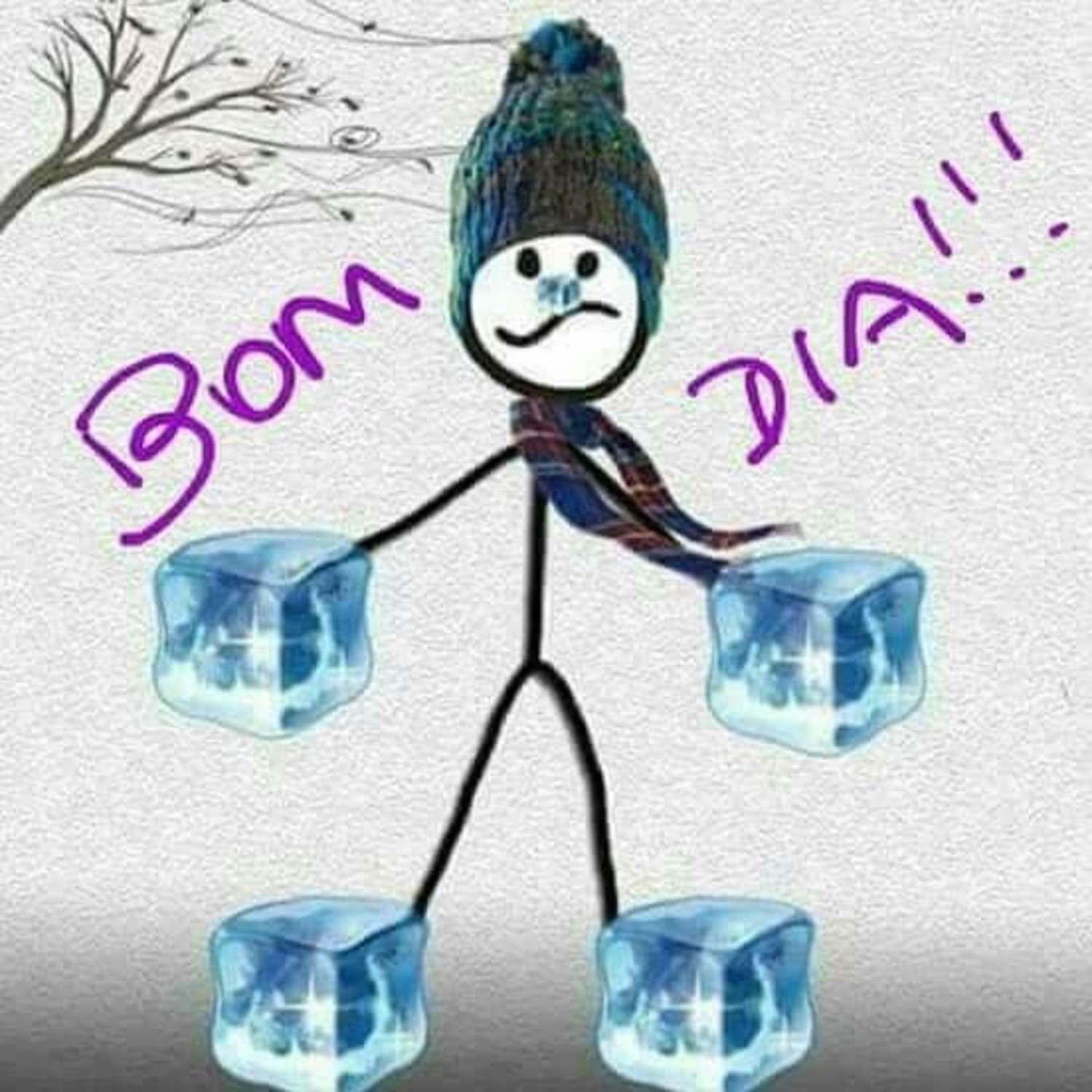 Bom Dia está frio Bom Dia está frio