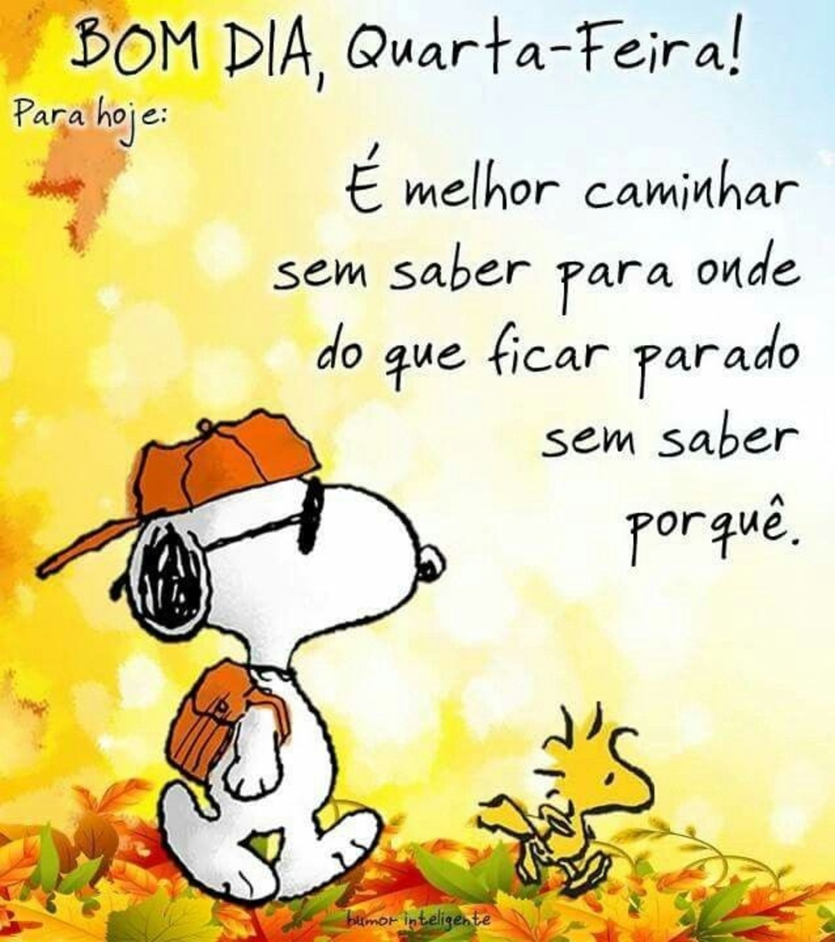 Feliz Quarta-feira Snoopy mensagem 175