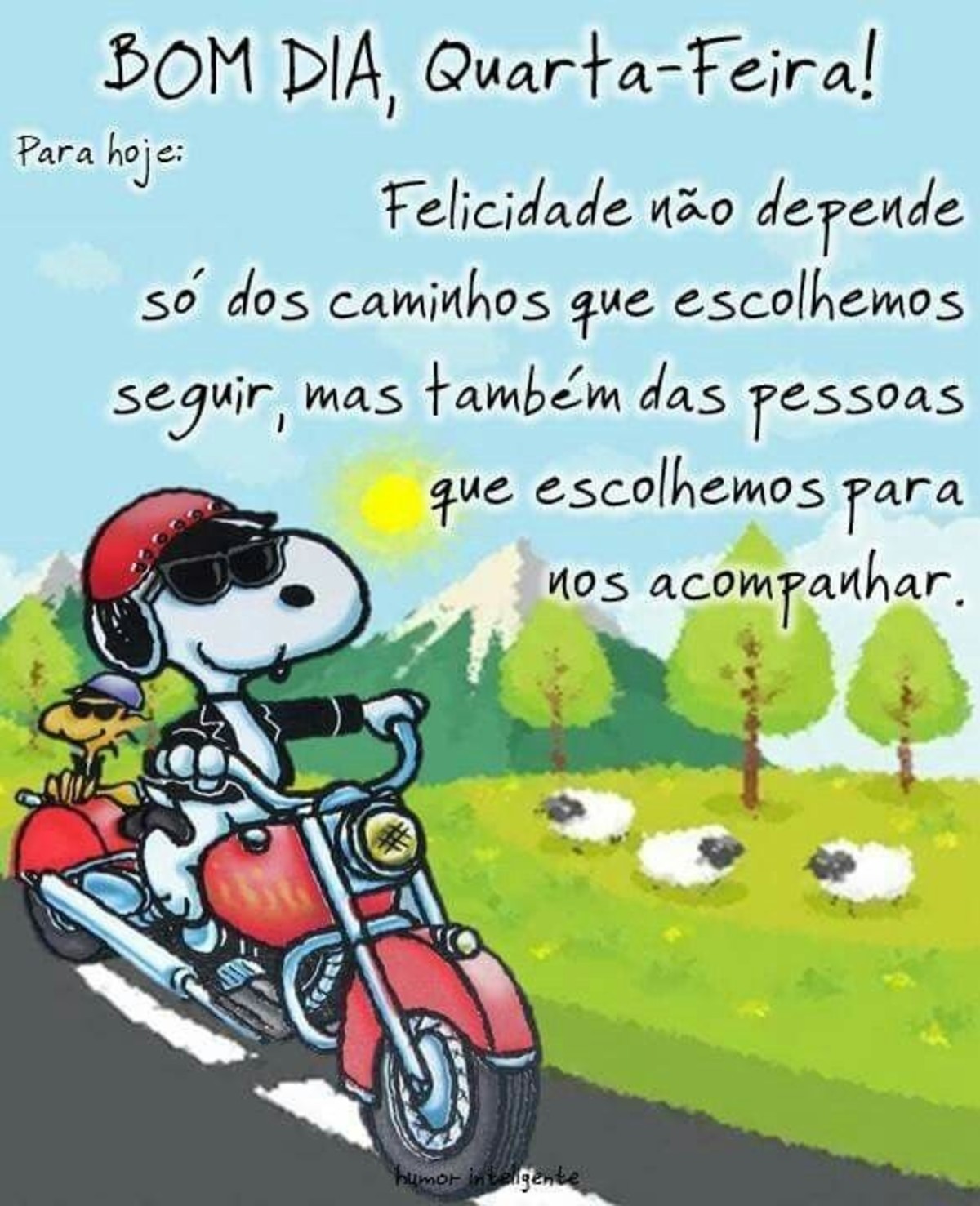 Feliz Quarta-feira Snoopy mensagem 40 Feliz Quarta-feira Snoopy mensagem 40