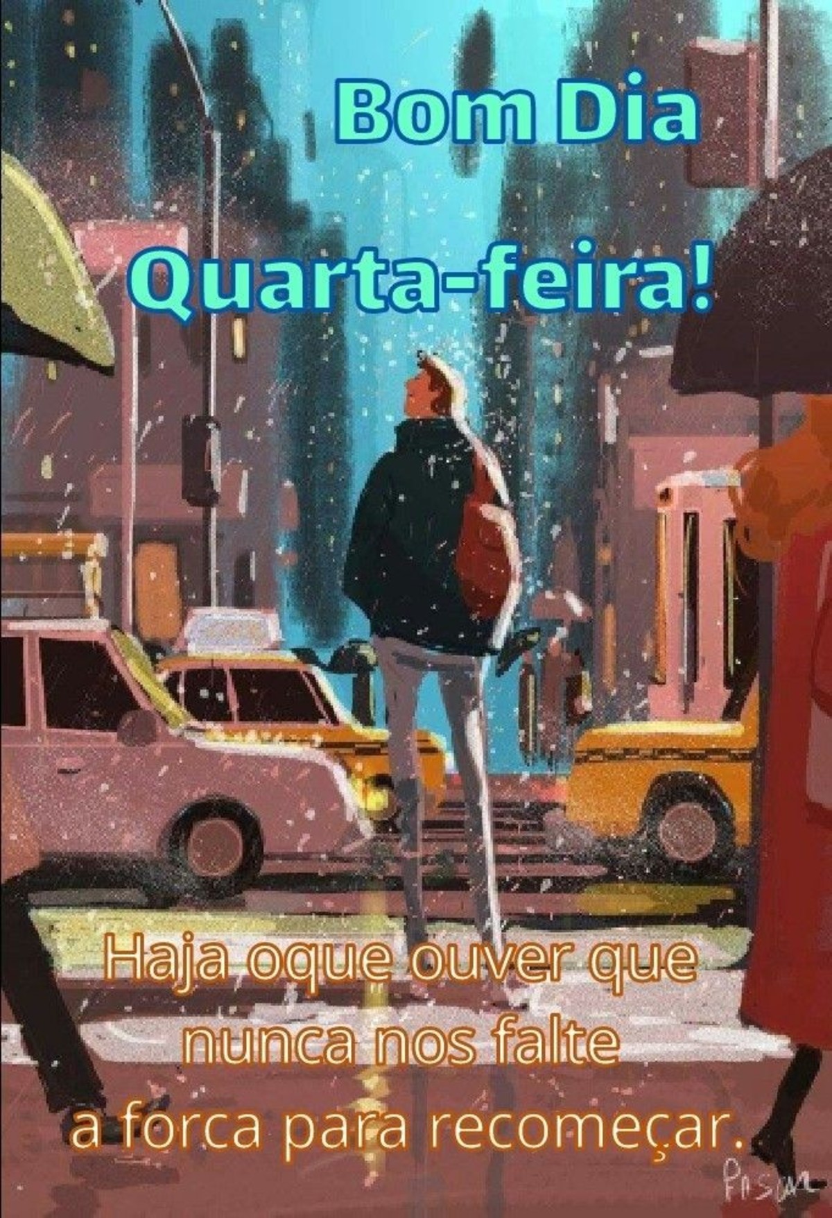 Feliz Quarta-feira com chuva 70