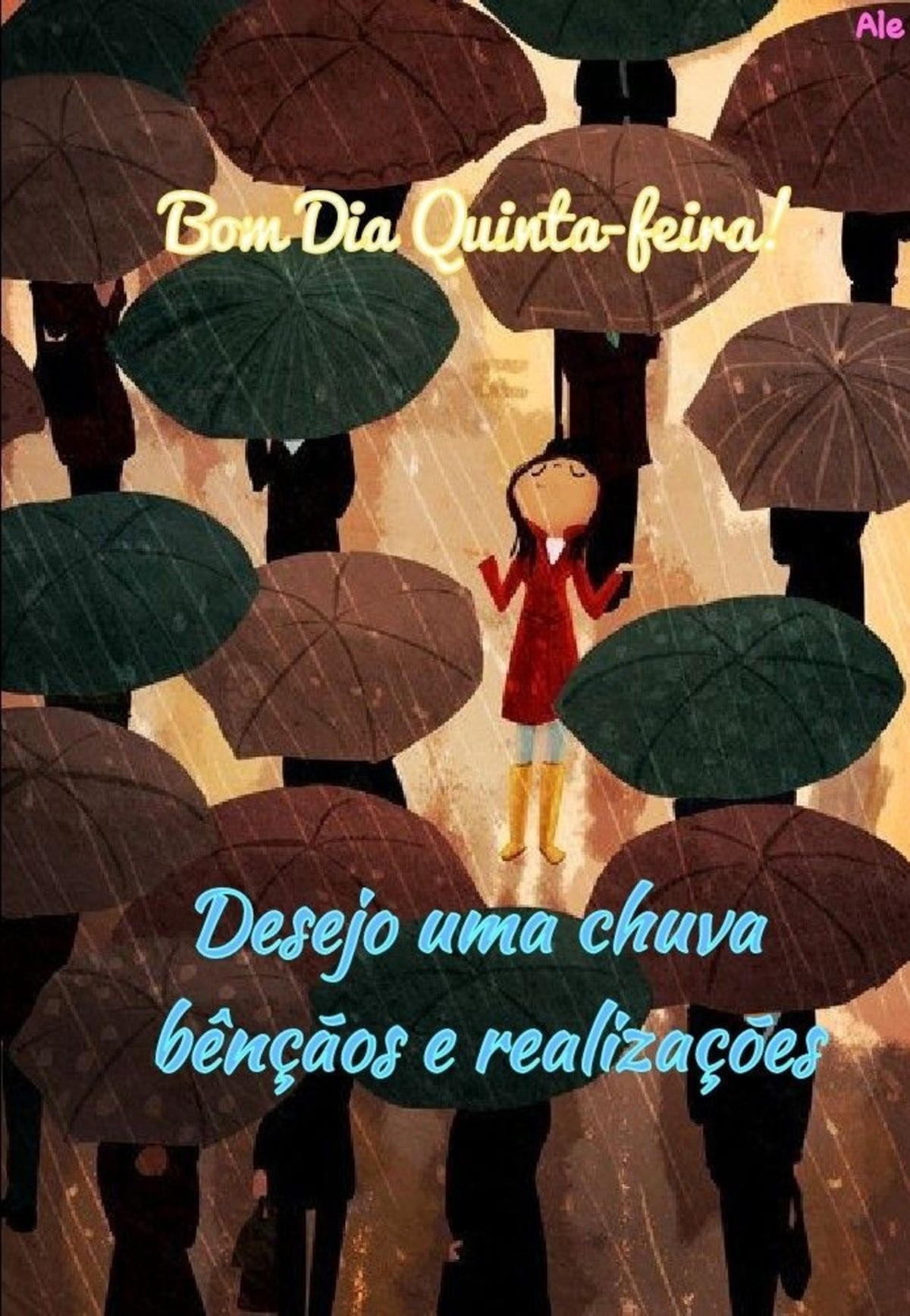 Feliz Quinta-feira com chuva 82