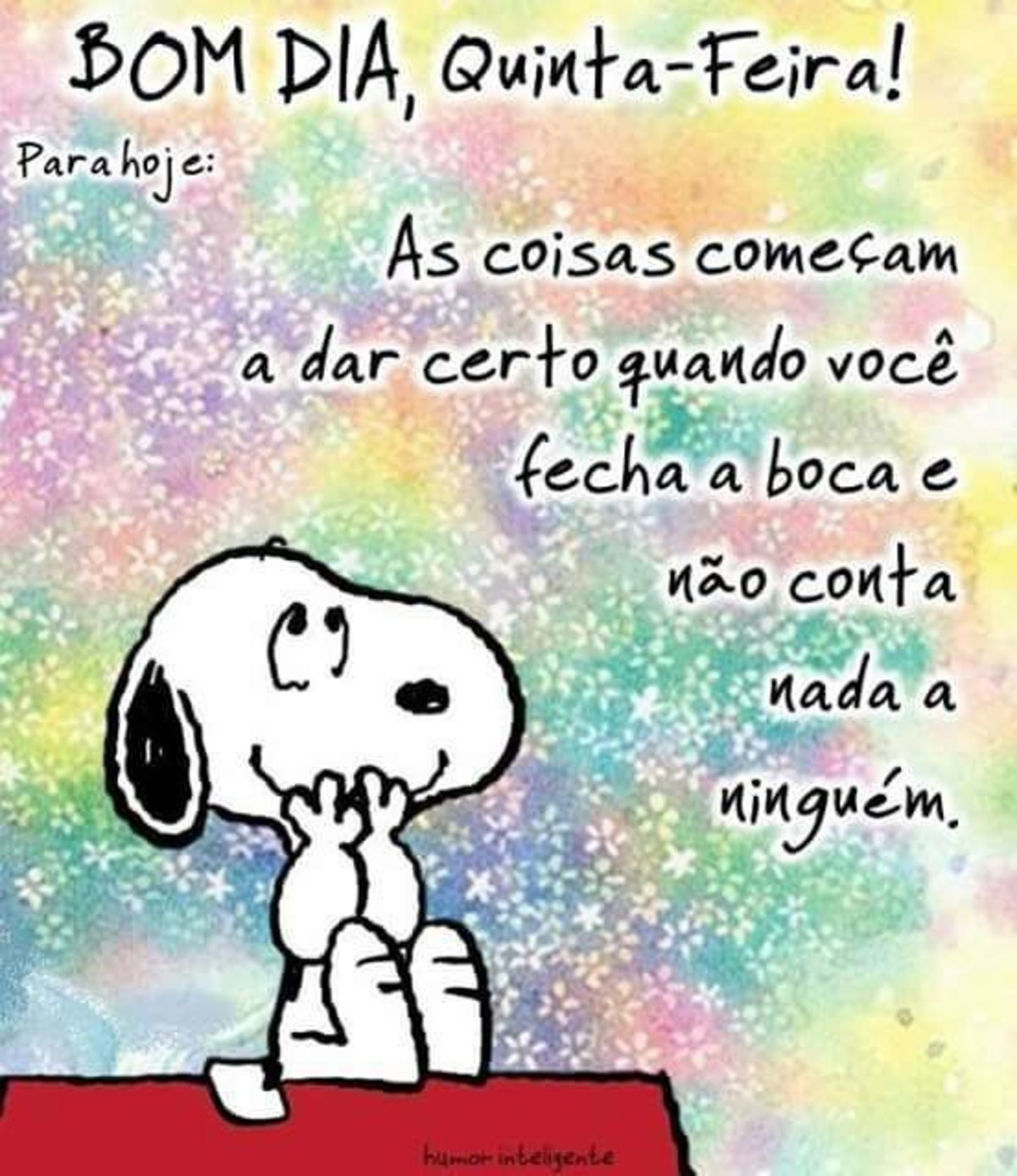Feliz Quinta-feira imagens com Snoopy 46