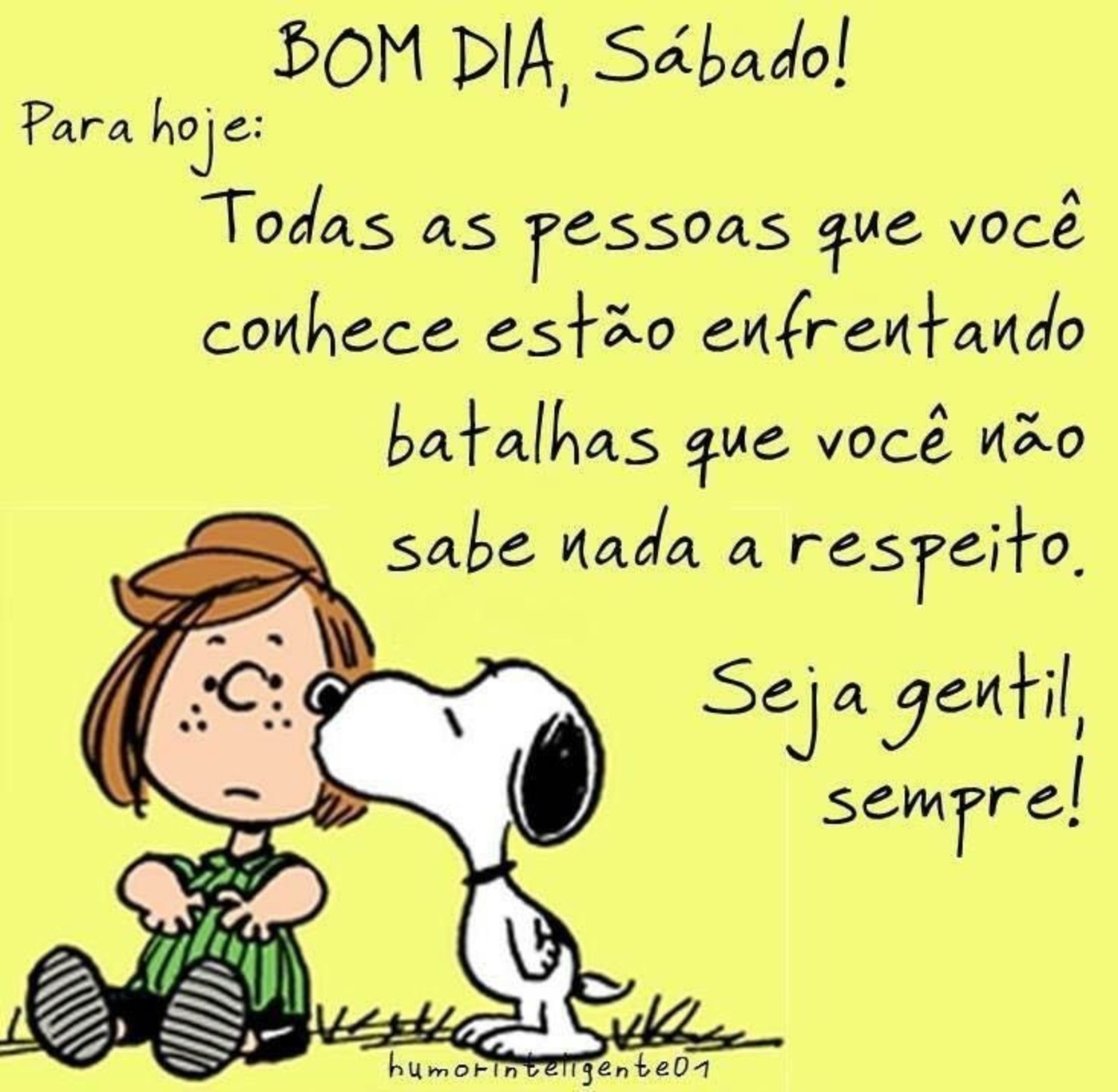 Feliz Sábado imagens com Snoopy 255