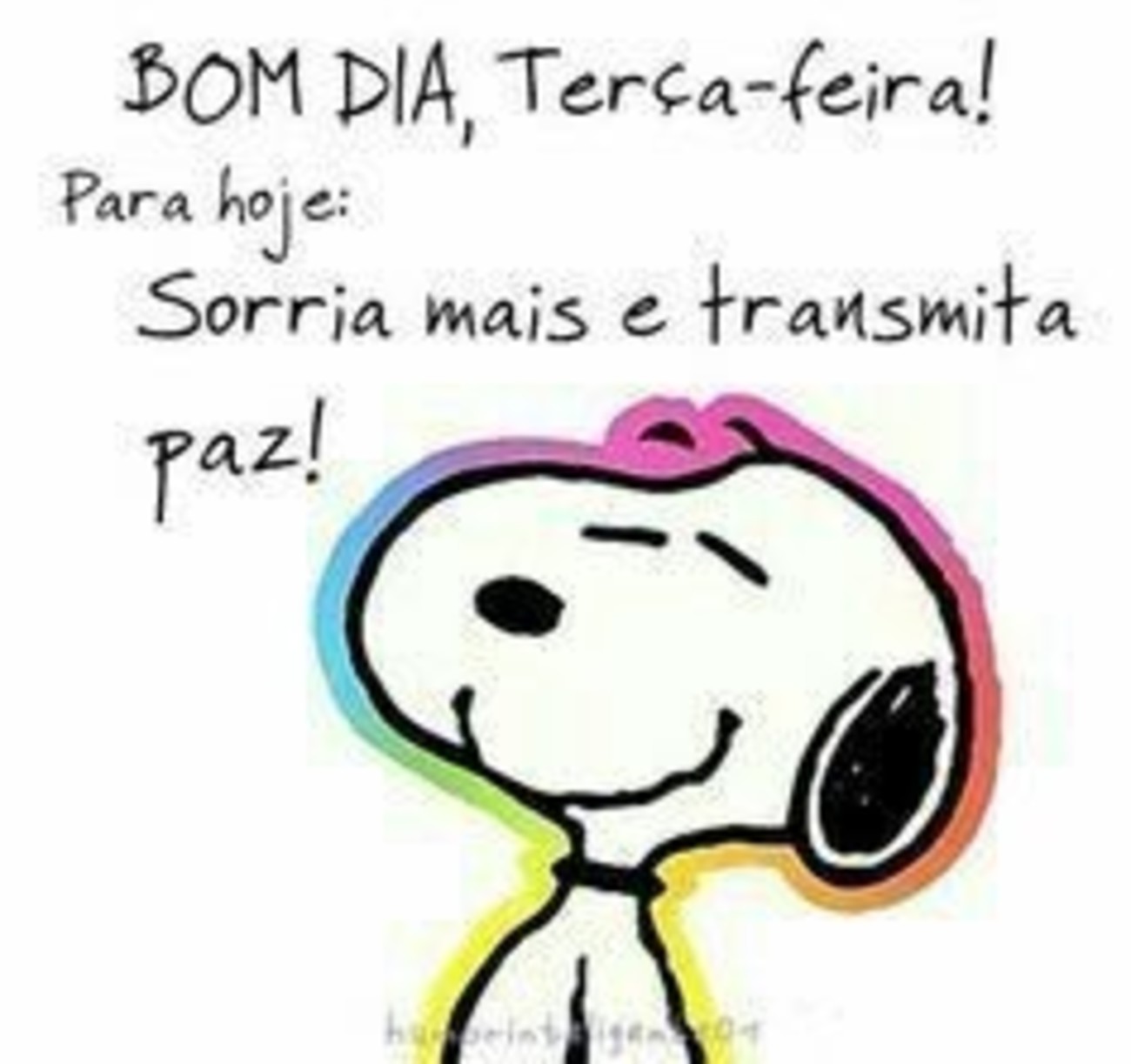 Feliz Terça-feira Snoopy 168