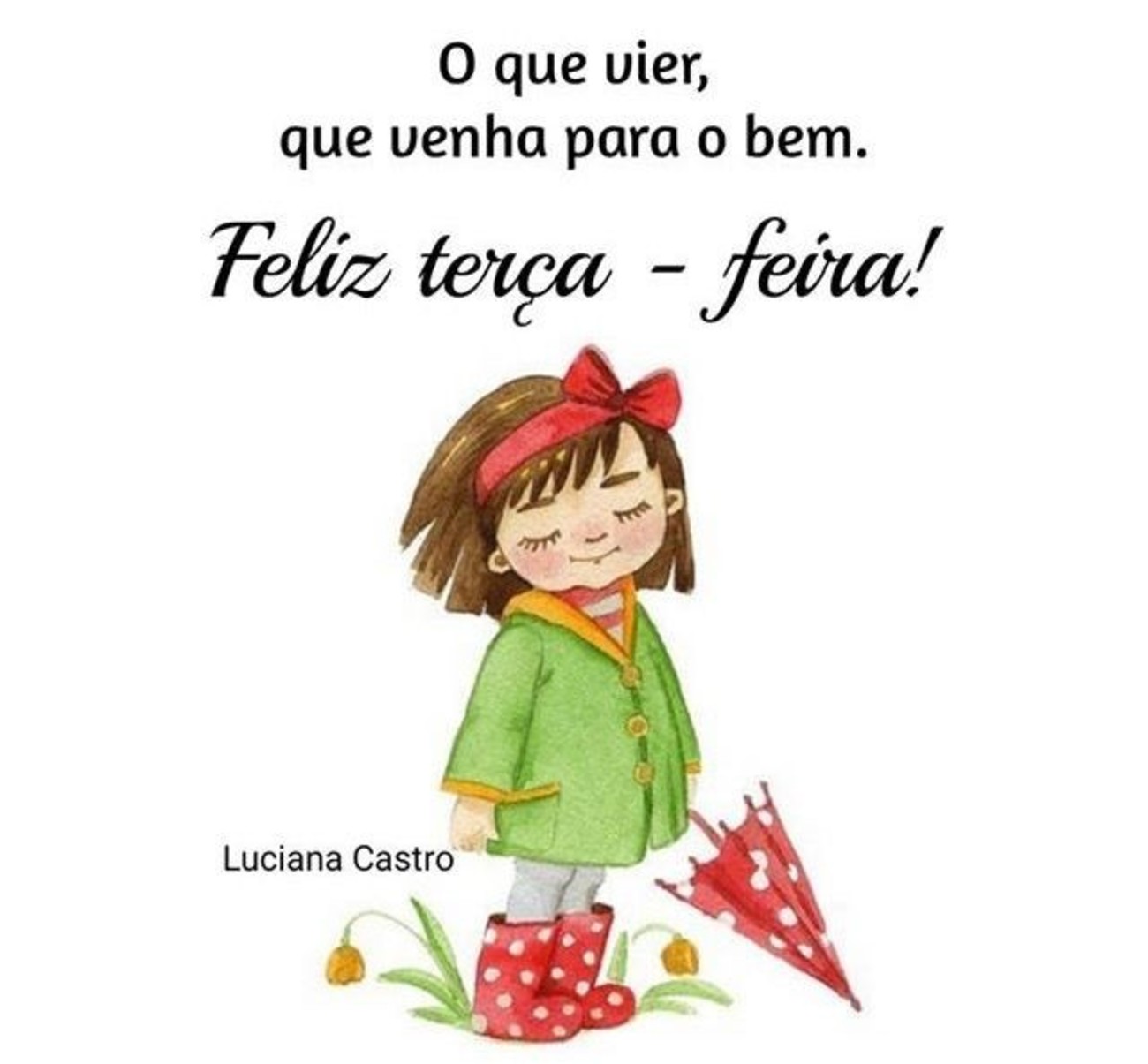 Feliz Terça-feira com chuva 1