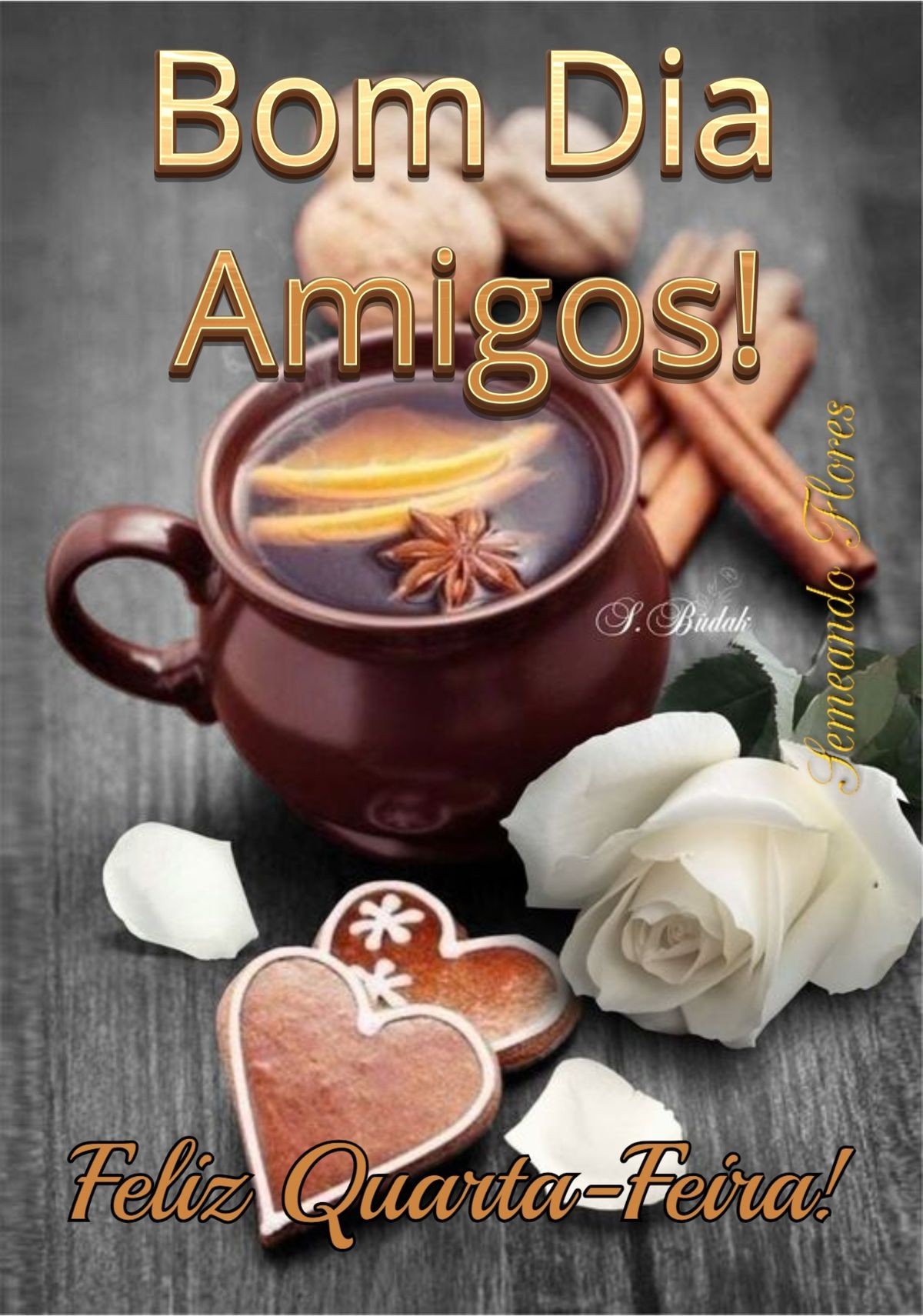 Feliz quarta feira amigos 132