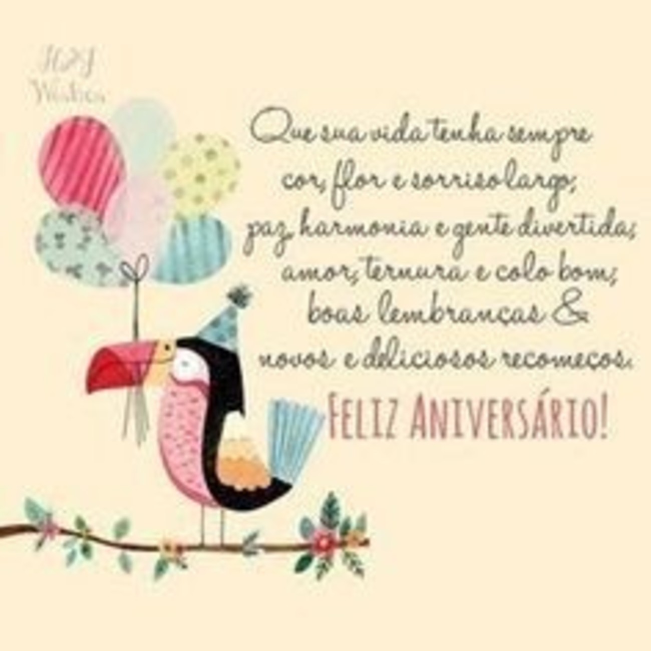 Imagen de Feliz Aniversario para Facebook e Whatsapp Grupo Belas 83