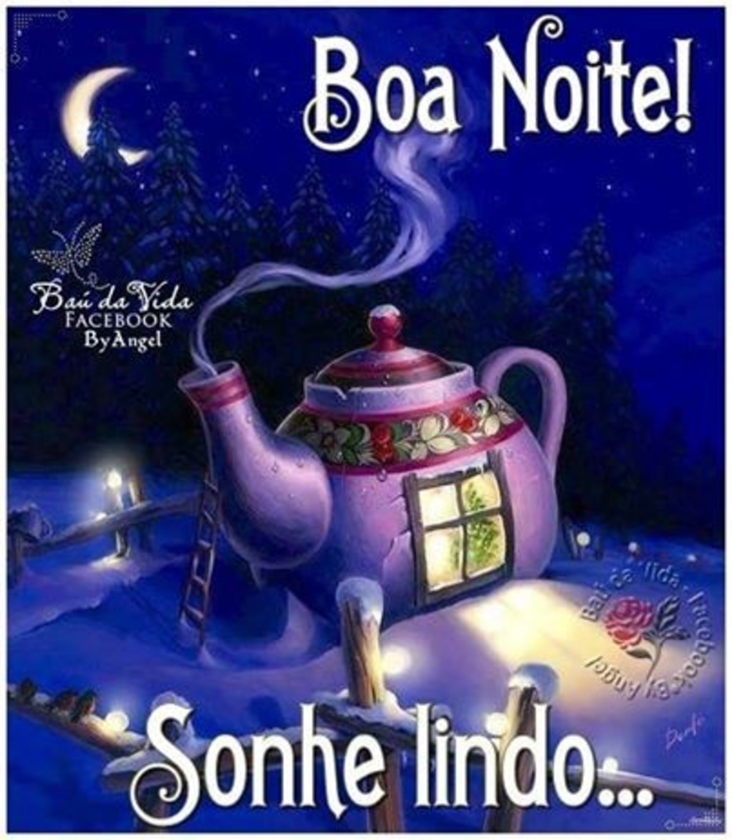 Imagens Lindas Boa Noite Para Facebook Grupo Whatsapp 496 