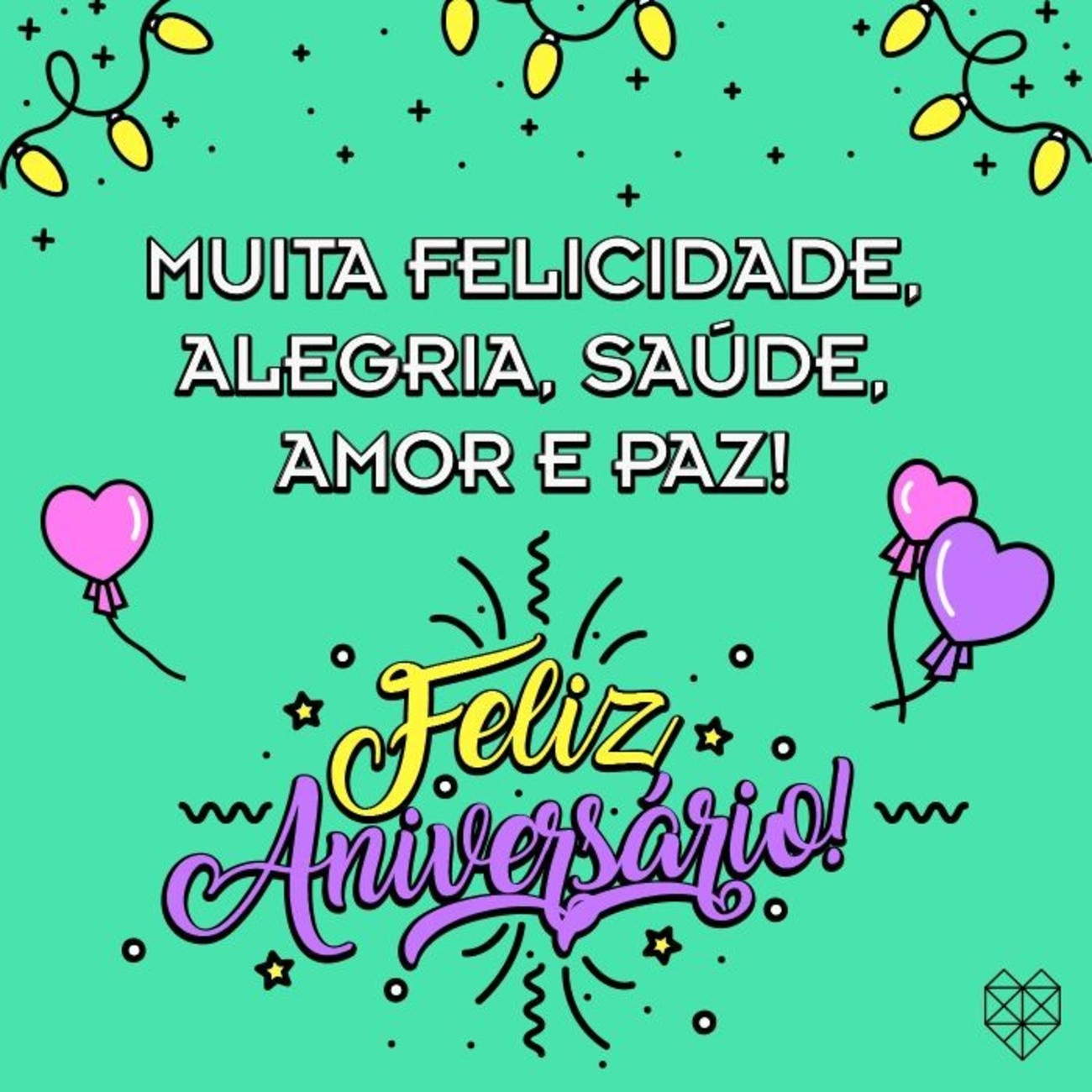 Mensagens bonitas Feliz Aniversário 179