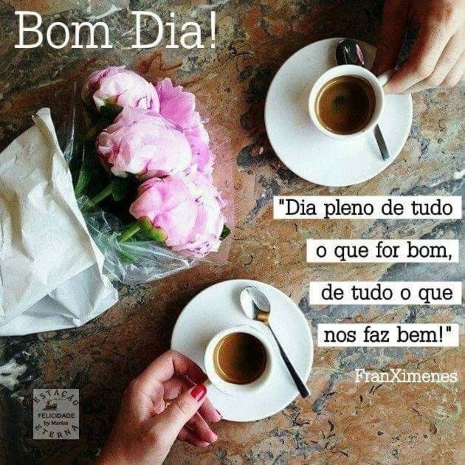 Bom Dia com mensagem de reflexão 925