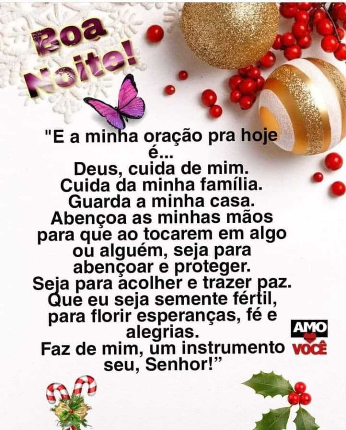 Belas imagens de Boa Noite para compartilhar no Natal (6)