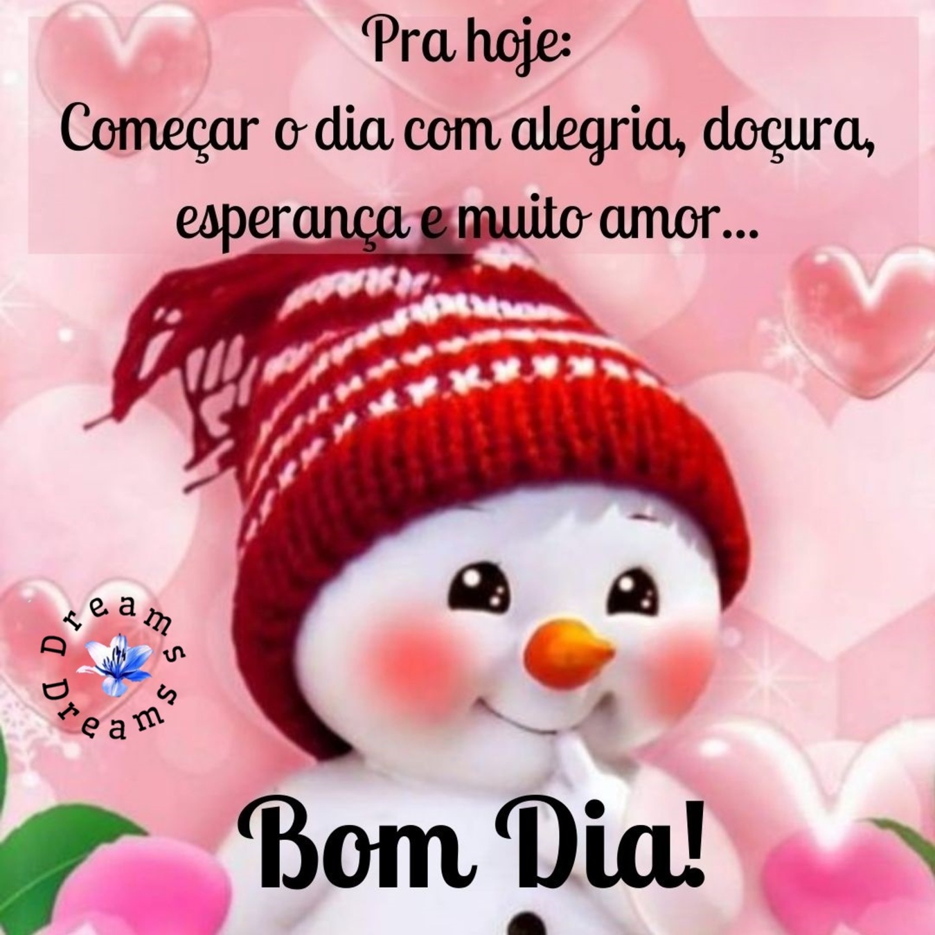 Bom Dia Boneco de neve