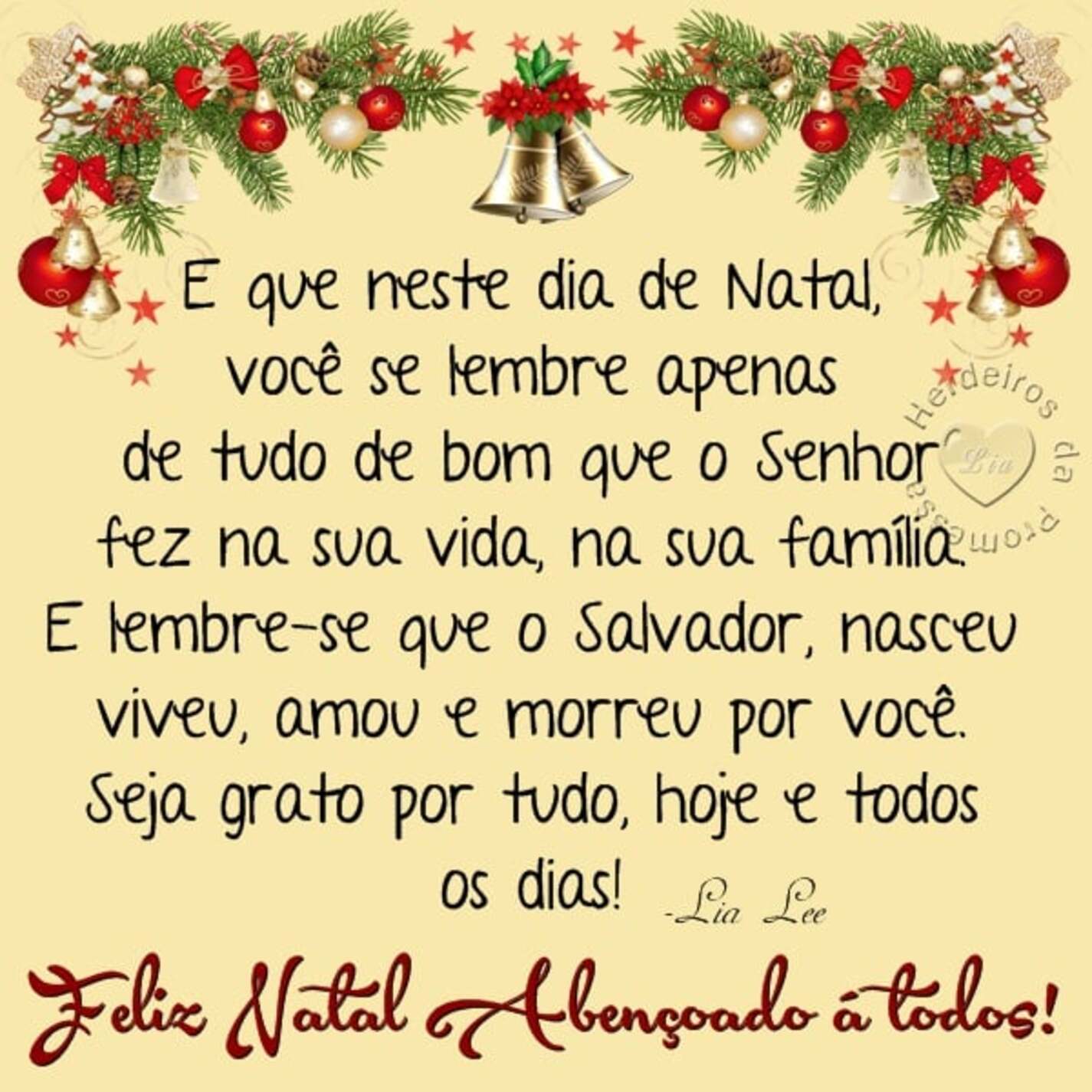 Frases para desejar Feliz Natal (5)