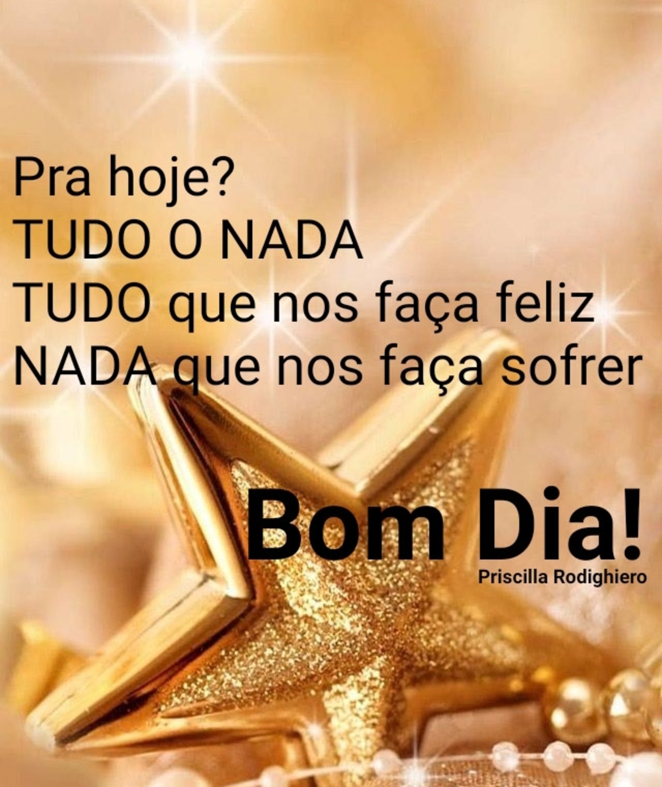 Pra hoje Natal