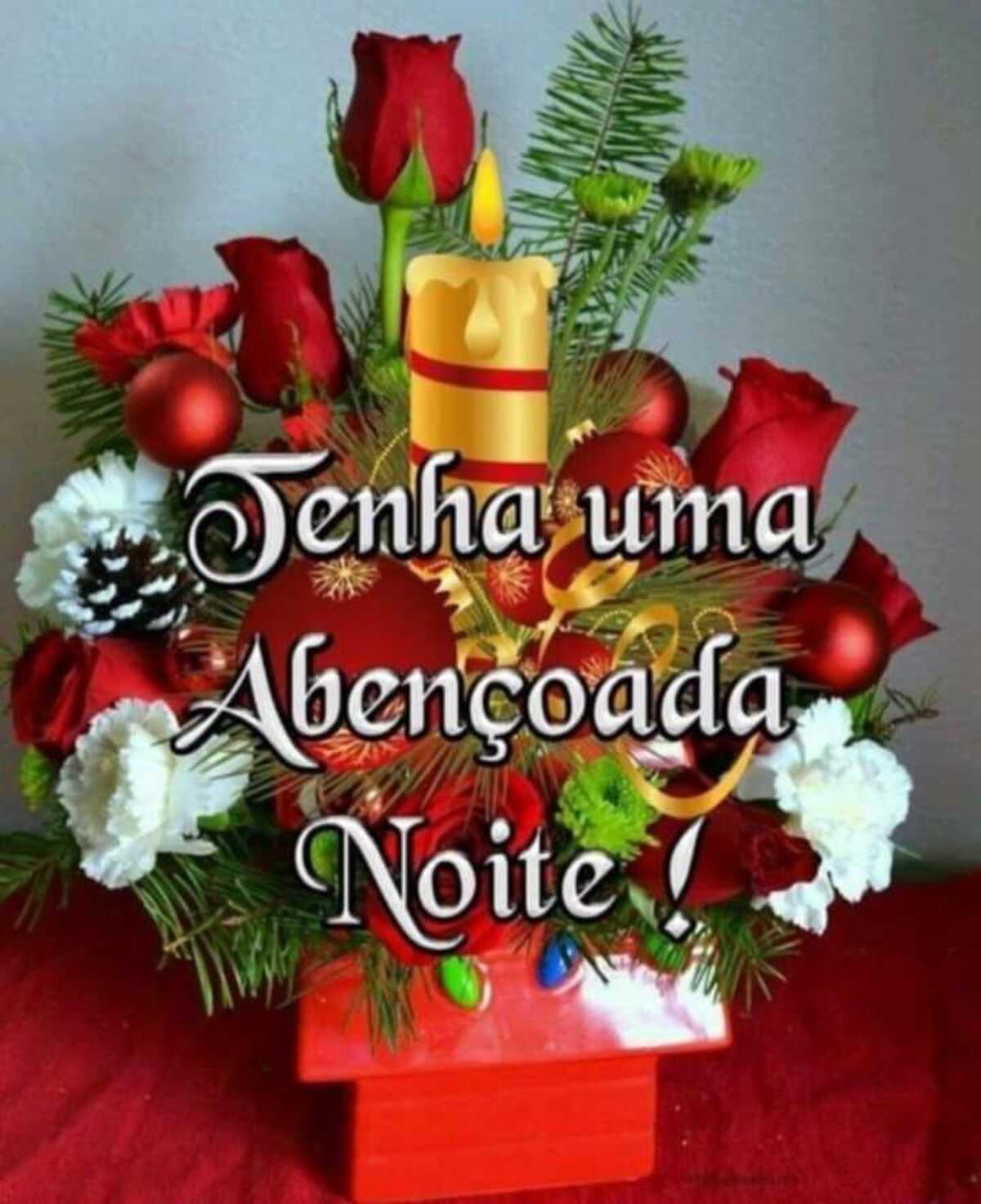 Tenha uma abençoada noite Natal