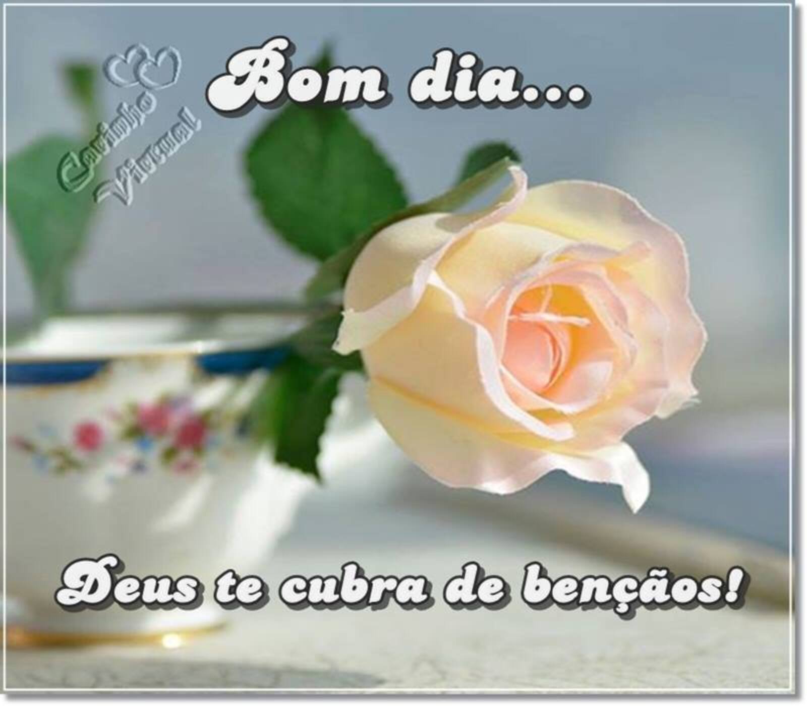 Bom Dia Deus te cubra de bençãos